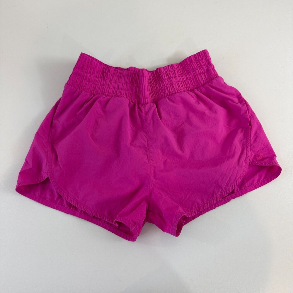 All In Motion Athletic Running Shorts Built In Brief Liner Pink Women's S Small